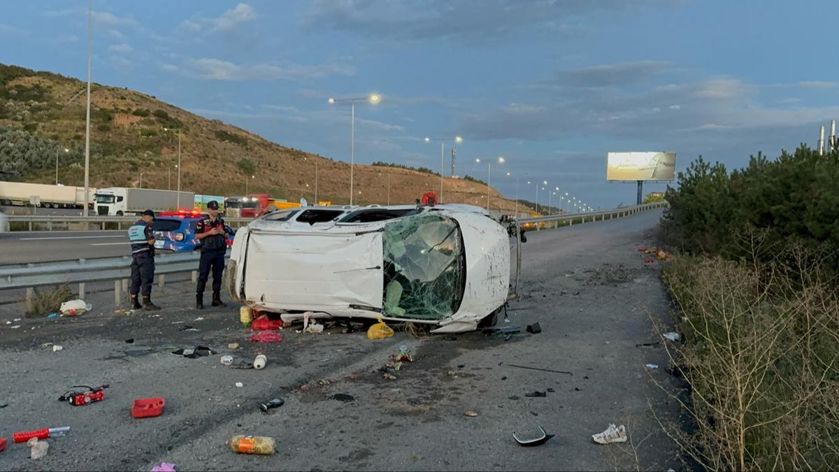 Kuzey Marmara Otoyolu'nda kaza: 1 ocuk hayatn kaybetti