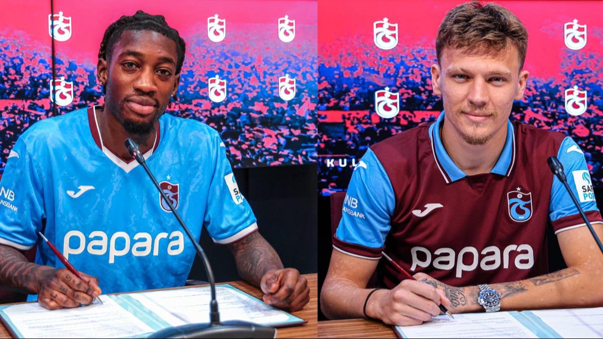 Trabzonspor'da imza treni