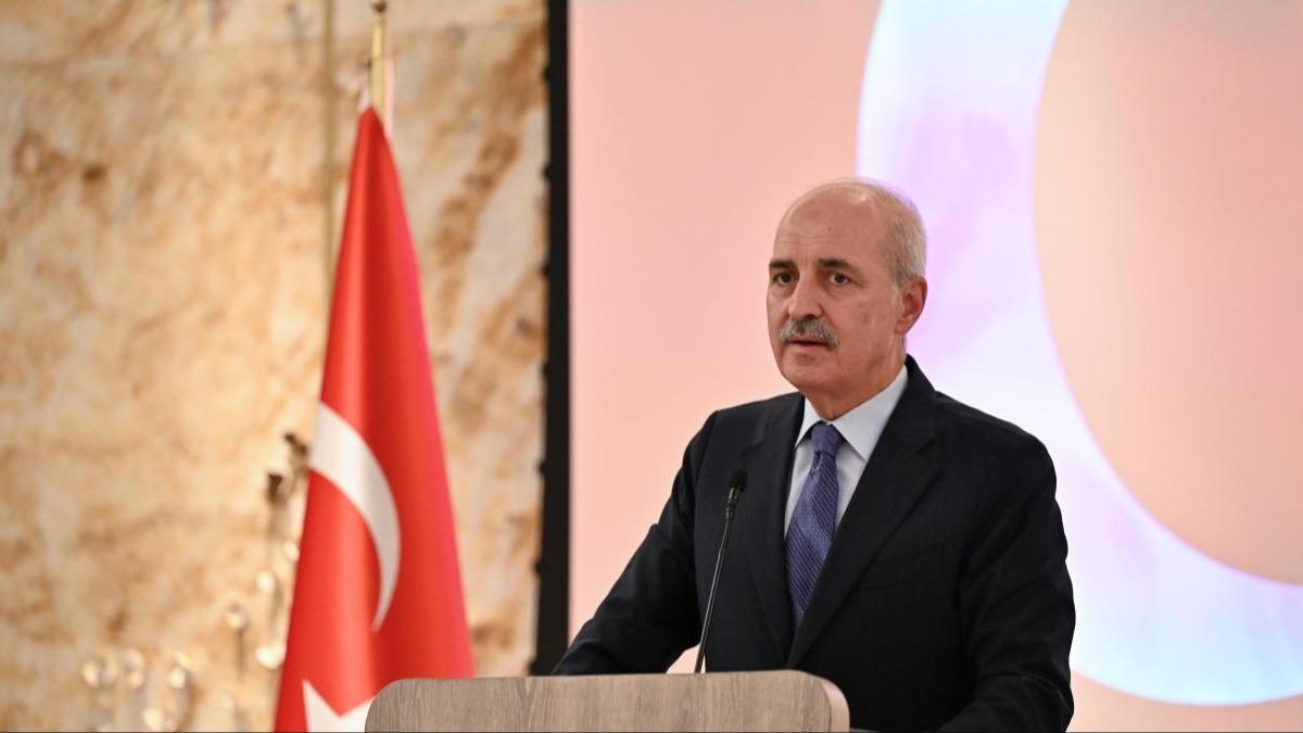 TBMM Bakan Kurtulmu'tan Mevlit Kandili mesaj