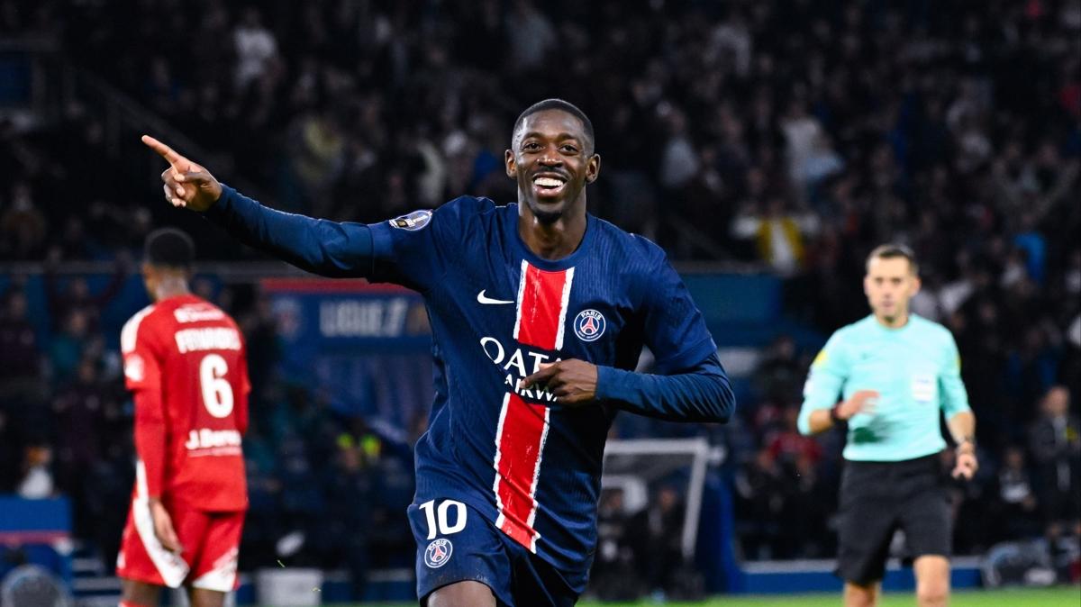 Dembele, PSG'yi zafere tad