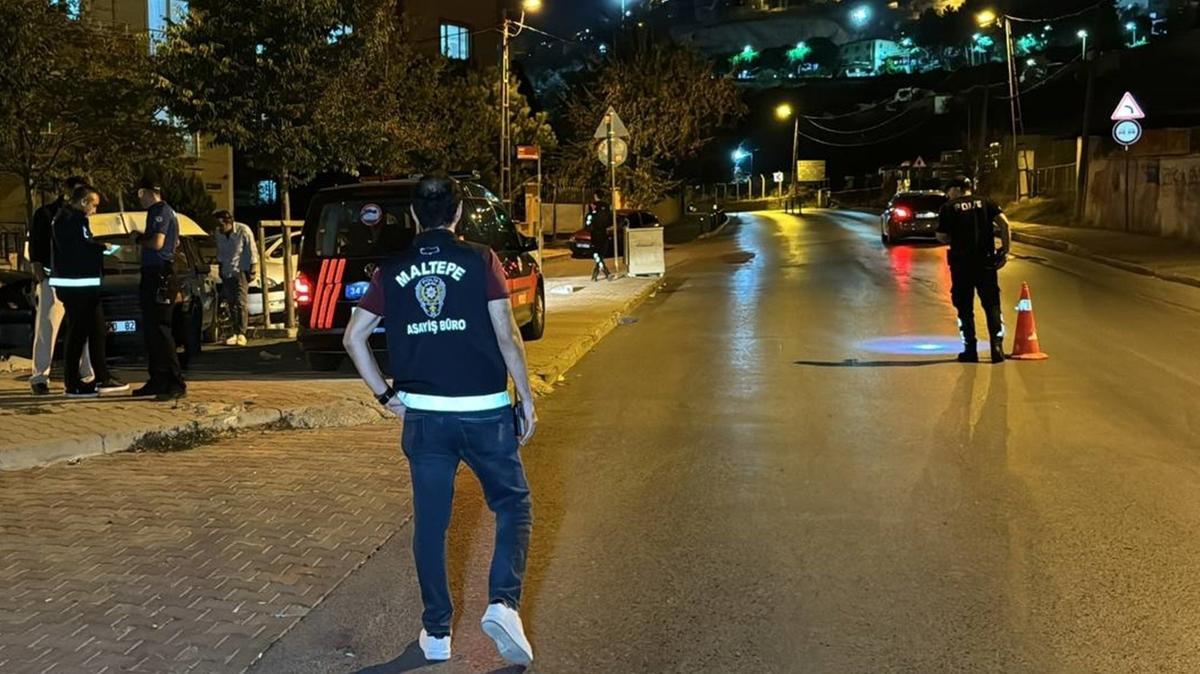 Maltepe'de asayi uygulamasnda aranan 13 zanl yakaland