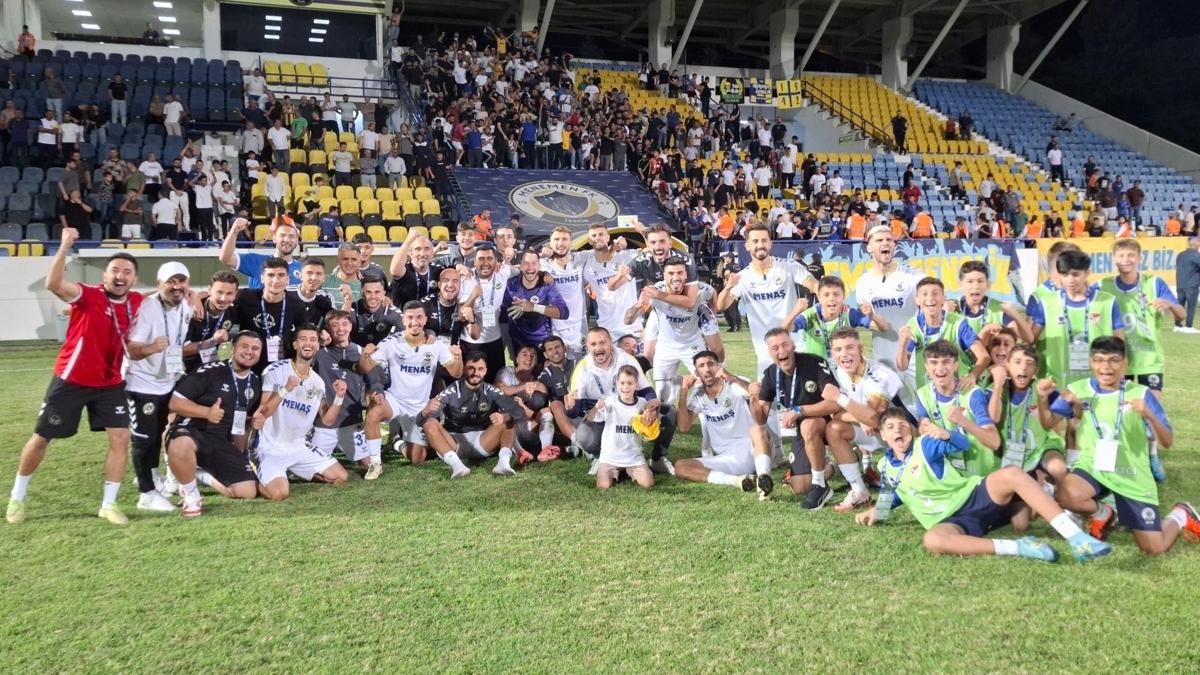 Menemen FK'dan 3'te 3  