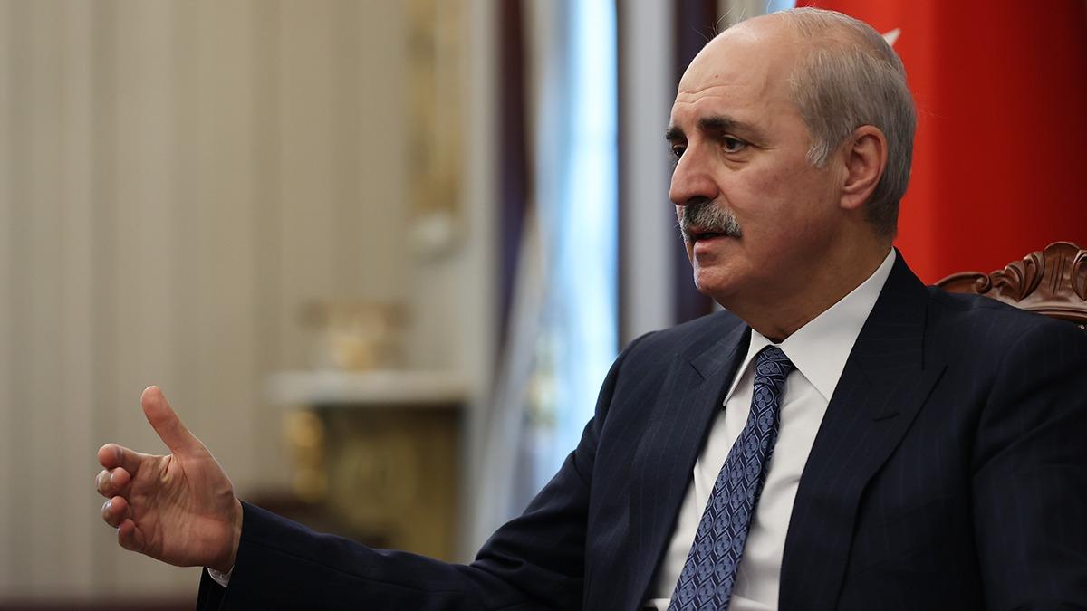 TBMM Bakan Kurtulmu'tan anma mesaj