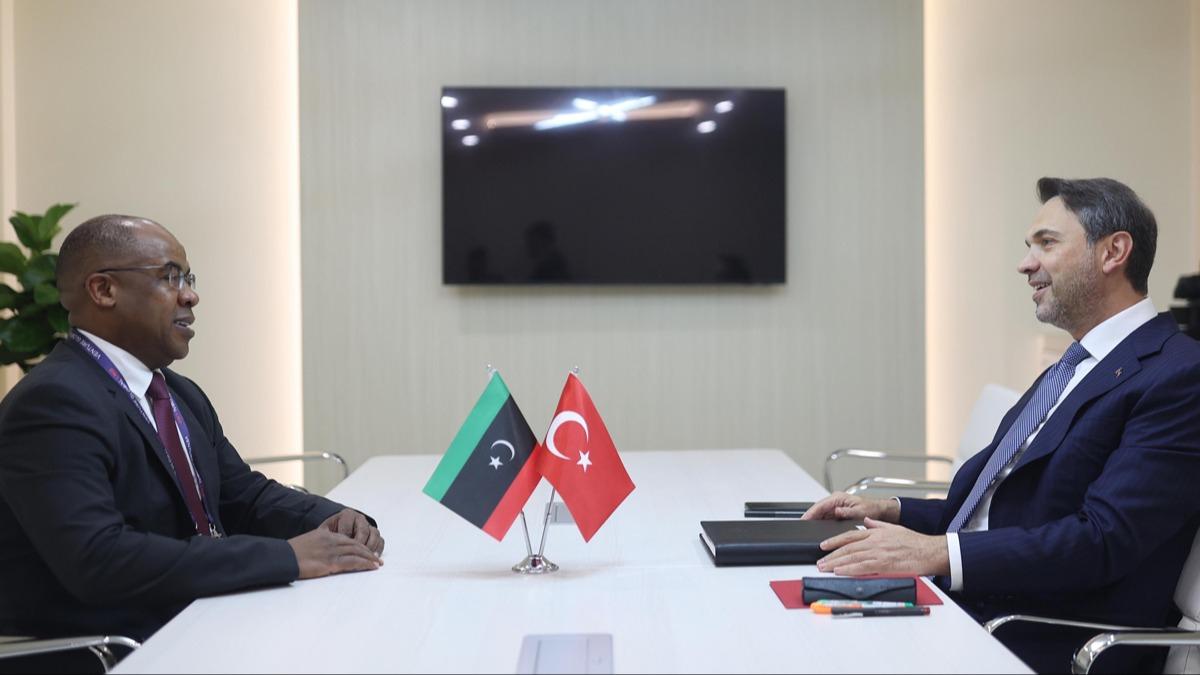 Bakan Bayraktar, Libyal mevkida ile petrol ve doal gaz arama almalarn grt