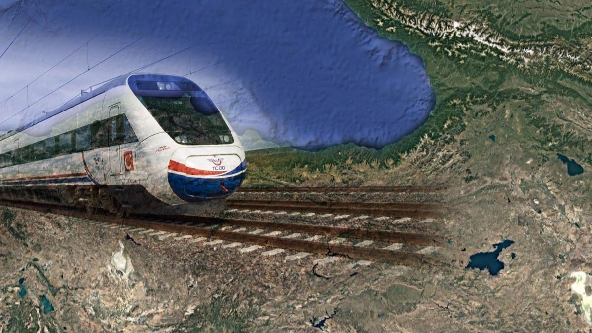 Blgeye 510 kilometrelik hzl tren mjdesi! Trkiye'yi Grcistan'a balayacak mega projede geri saym balad