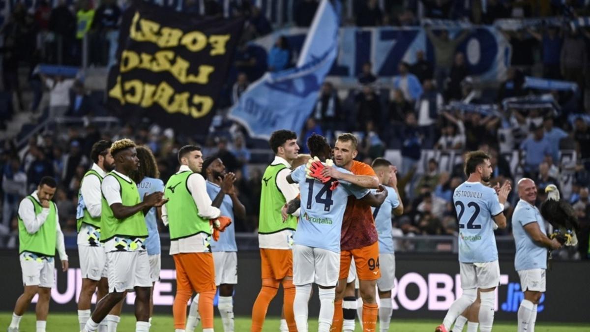 Lazio evinde kazand