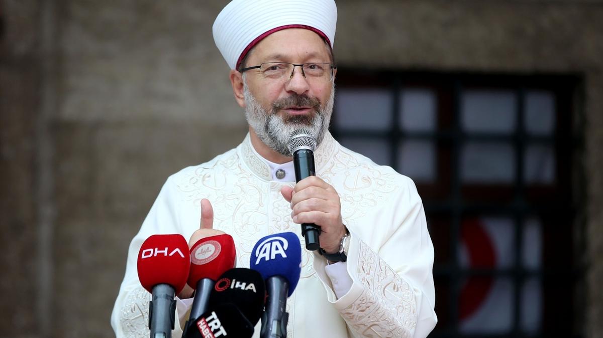 Diyanet leri Bakan Erba: Hafzlar son nefeslerine kadar Kur'an' kollayacaklar