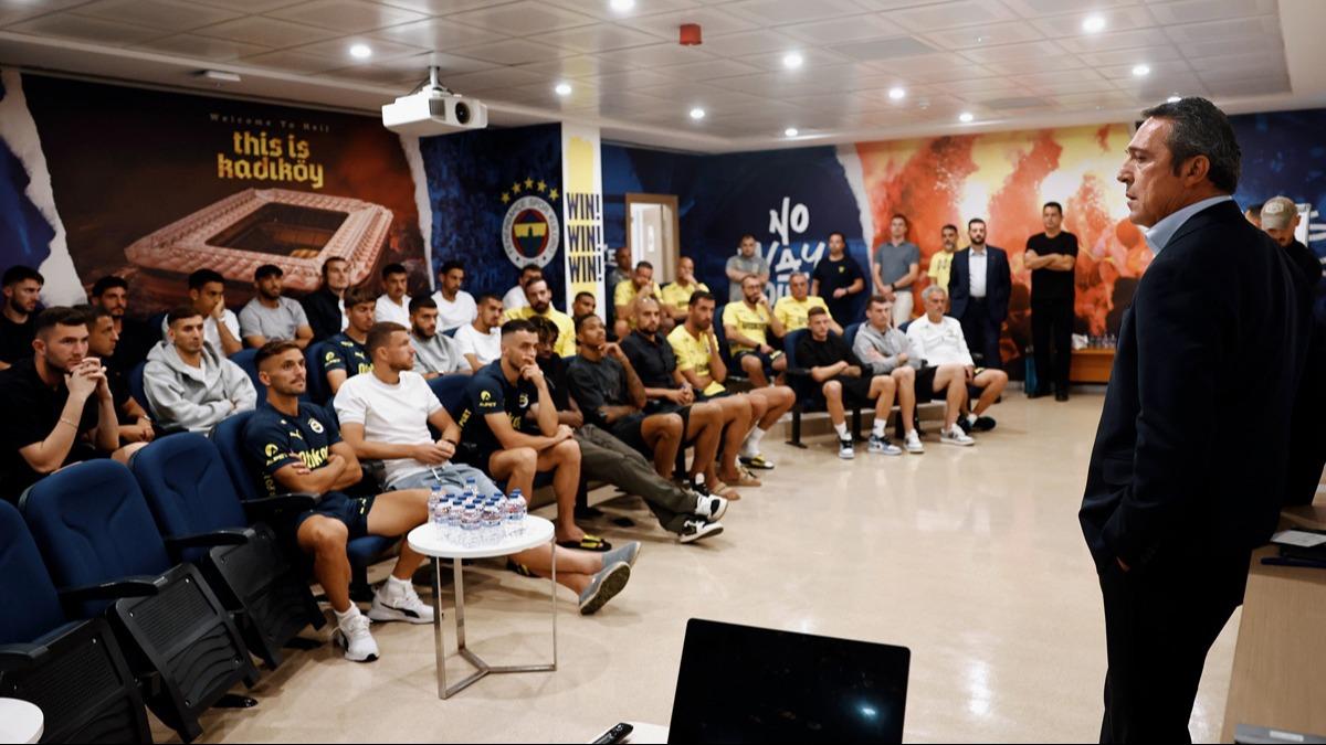 Fenerbahe Ynetimi'nden takma derbi ncesi destek ziyareti