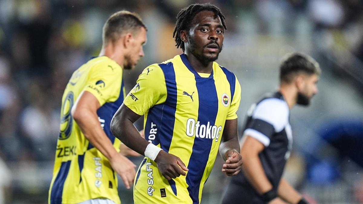 Derbi ncesi Fenerbahe'de tek eksik: Osayi-Samuel