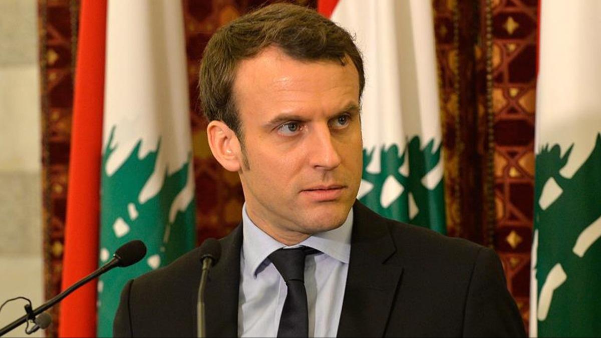 Macron'dan Lbnan'a destek: Bu karmaada, bu kederde Fransa yannzda duruyor