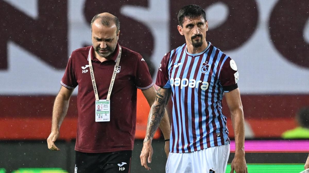 Trabzonspor'dan sakatlk aklamas