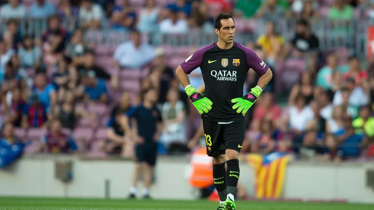 Claudio Bravo'dan Barcelona'ya mesaj