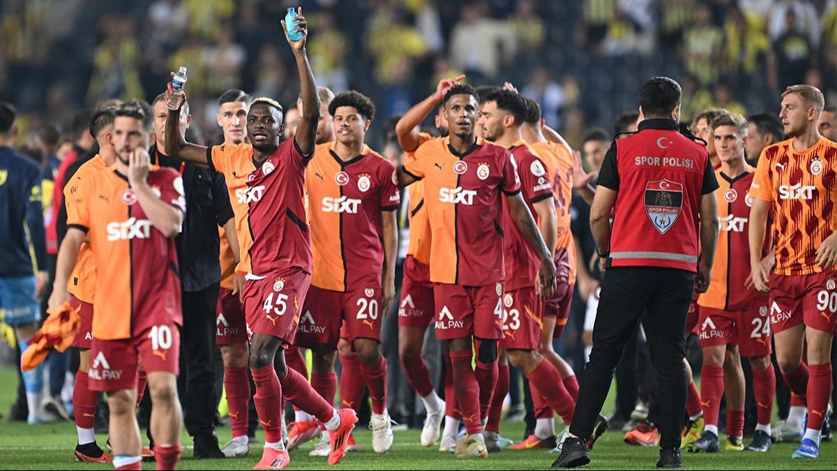 Derbi sonras tm dengeler deiti! Ligin yeni favorisi Galatasaray