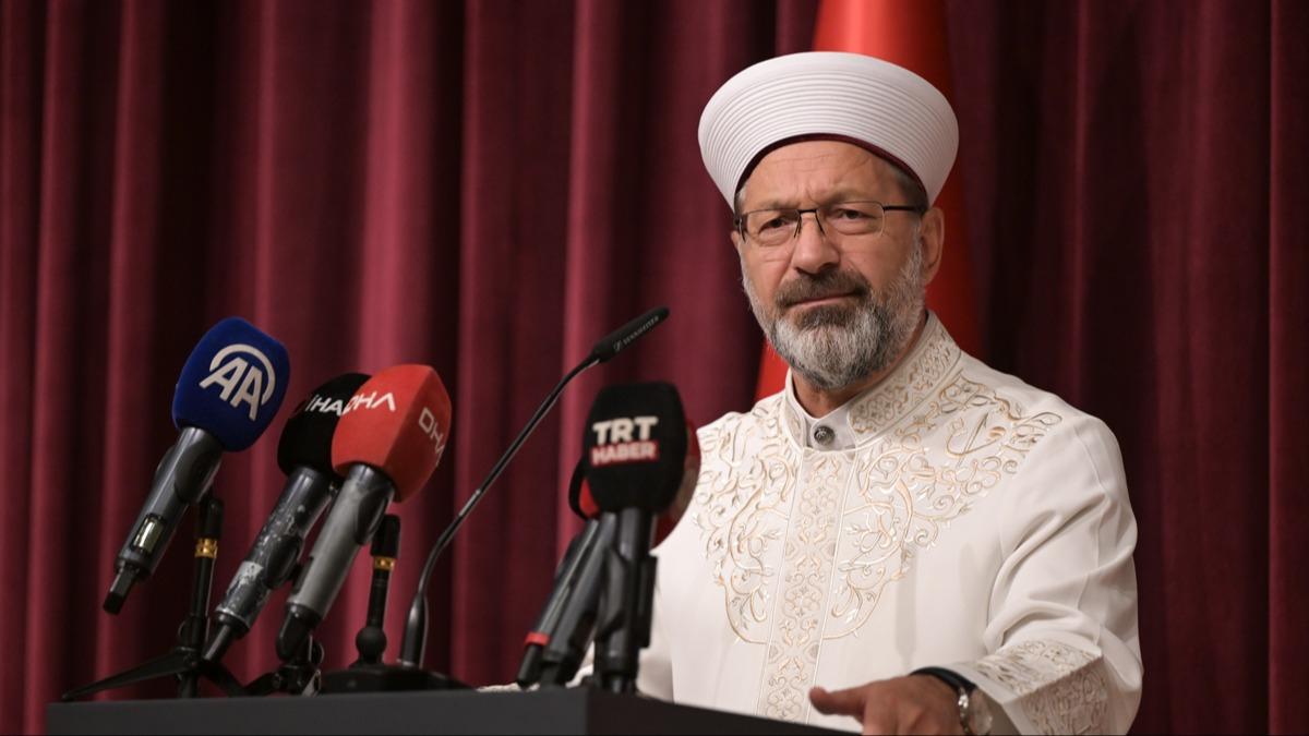 Diyanet leri Bakan Erba: Gazze, Filistin, Kuds sadece Filistinlilerin meselesi deildir