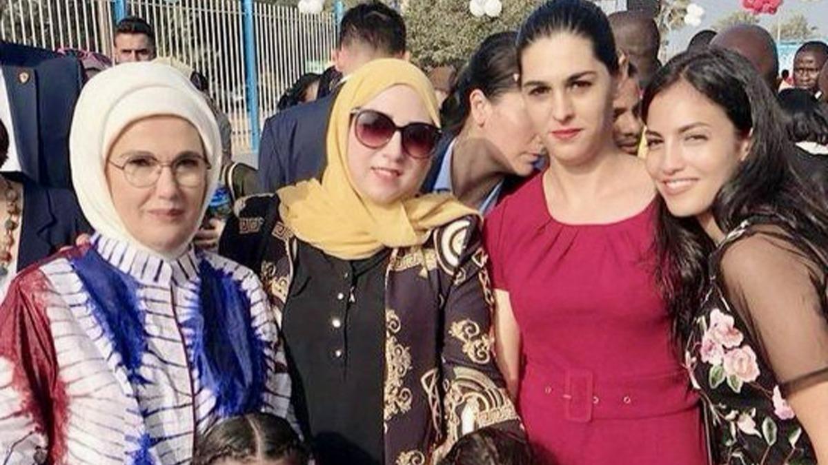 Emine Erdoan'dan srail'in dzenledii saldrda ehit olan Zeina iin taziye mesaj