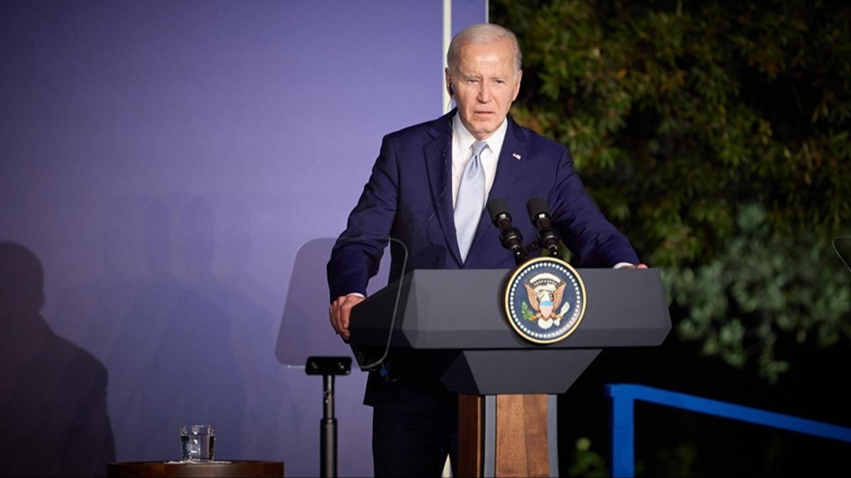 Biden, Zelenskiy ile grt: Rusya galip gelemeyecek