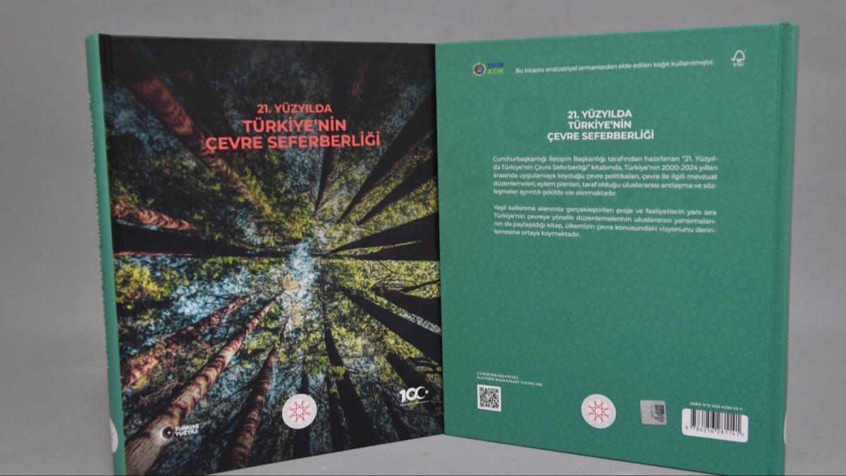 letiim Bakanl'ndan '21. Yzylda Trkiye'nin evre Seferberlii' kitab: klim krizi mcadelesi kamuoyuna sunuldu