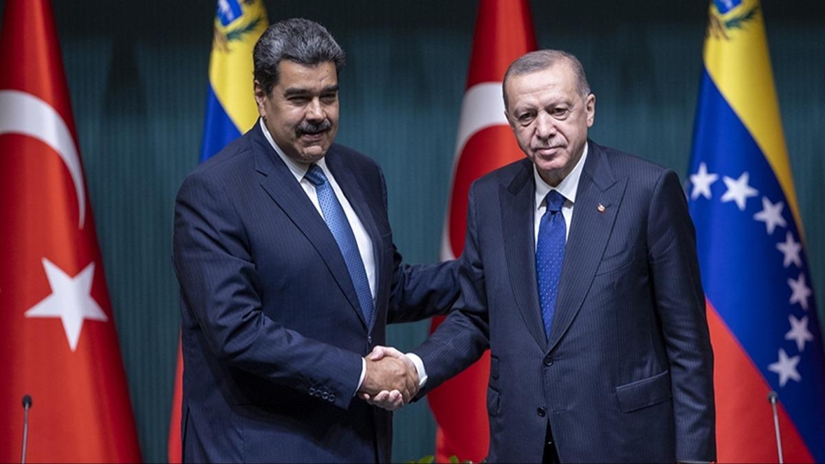 Maduro'dan Gazze ve Lbnan mesaj: Cumhurbakan Erdoan insanln en nemli liderlerinden biri