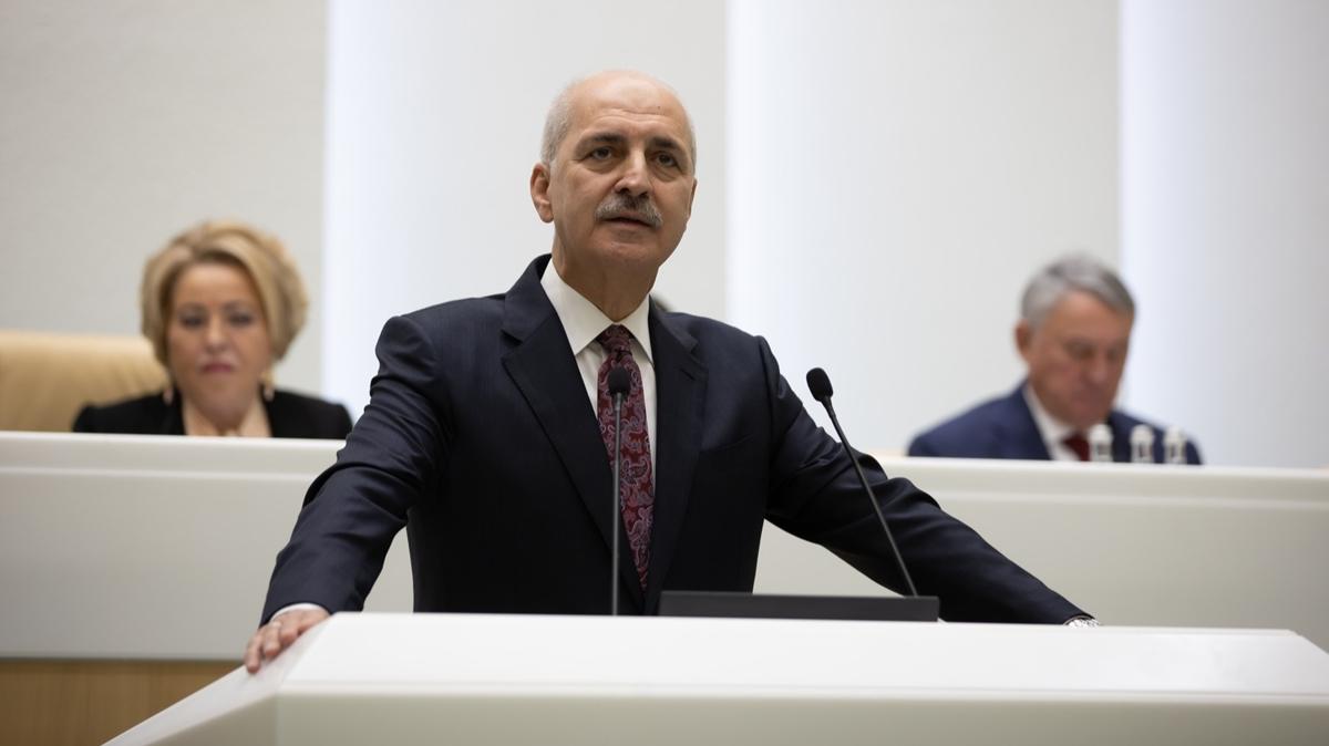 TBMM Bakan Kurtulmu: Planlanm bir ey deildi ama sonuta bir mesaj ortaya kt