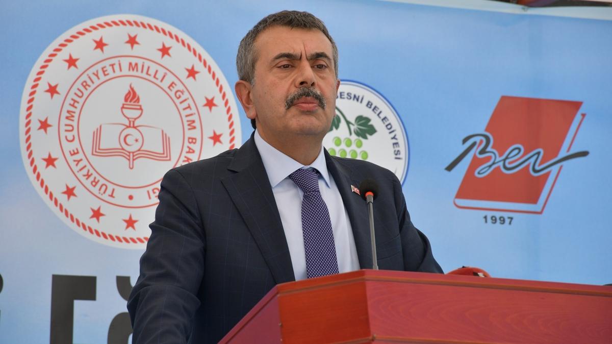 Bakan Tekin: Derslik saysnn yzde 13 stne ktk