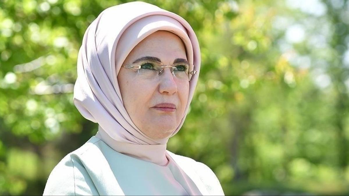 Emine Erdoan'dan BM Genel Kurulu paylam! Dnya barna vurgu yapt