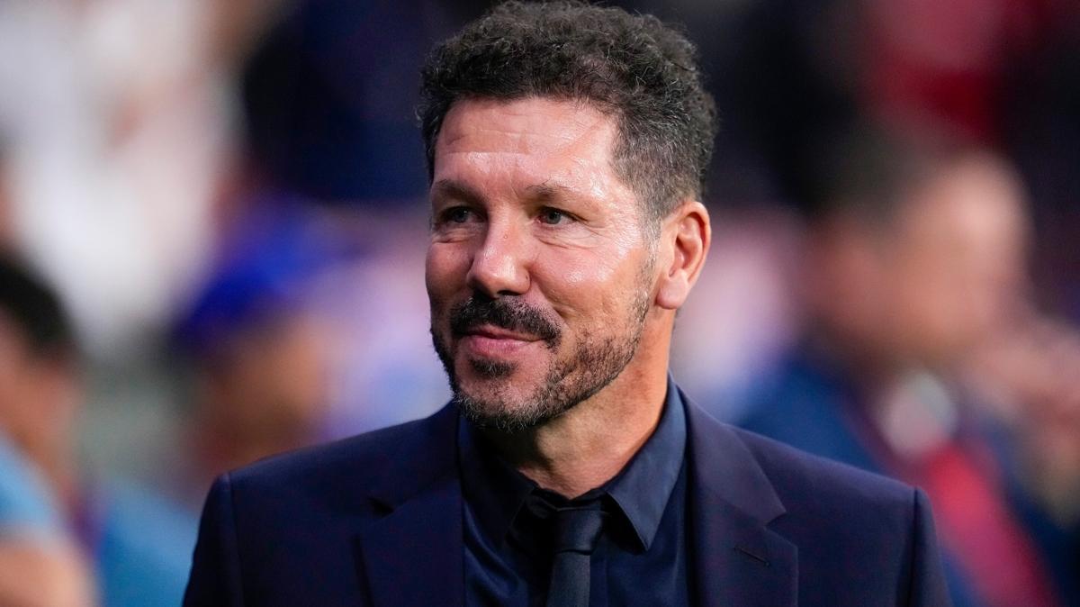 Diego Simeone derbi ncesi konutu