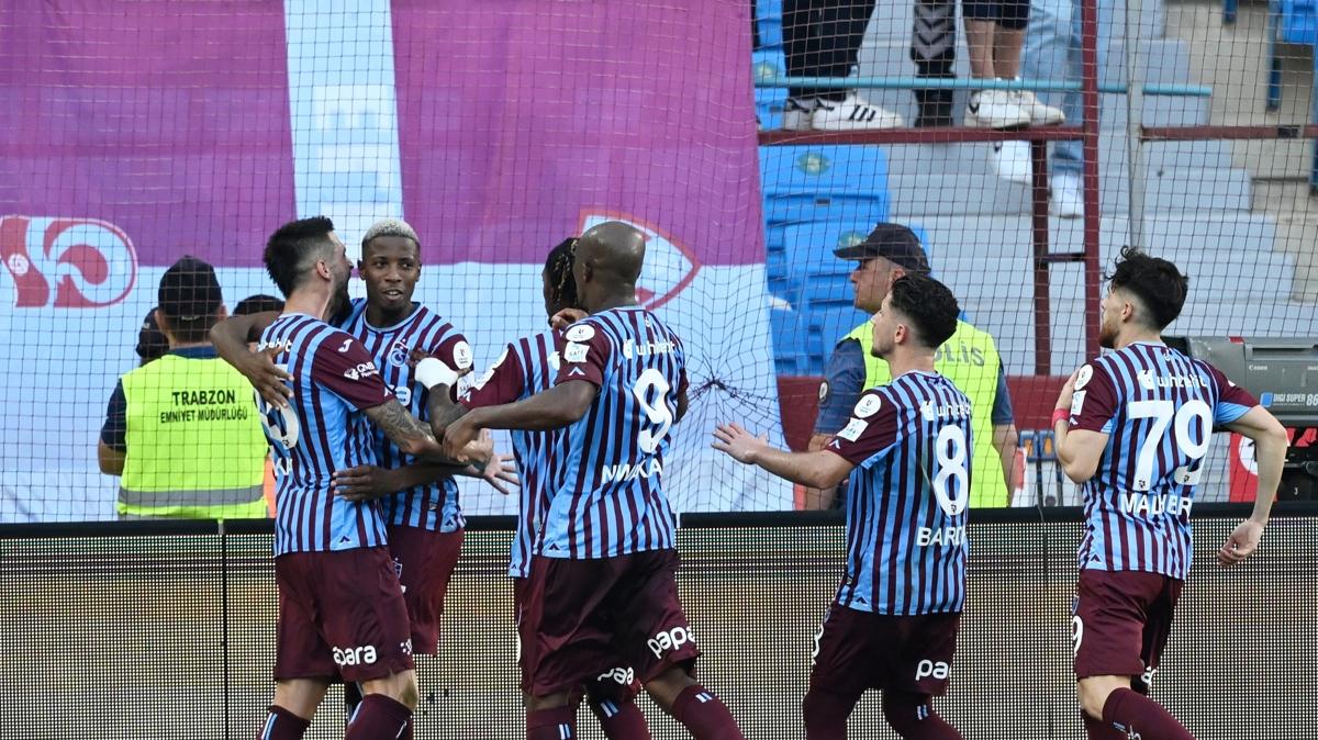 MA SONUCU: Trabzonspor 3-2 Konyaspor