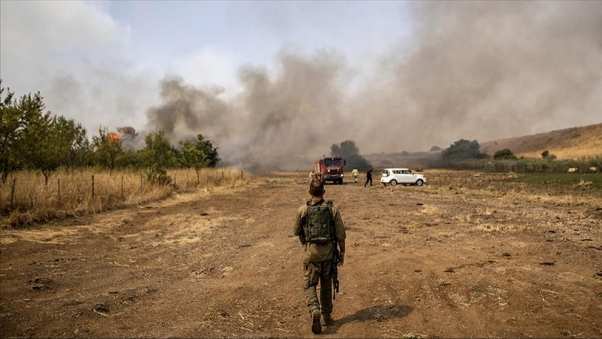 Hizbullah: srail'in Safed kentini fzelerle hedef aldk