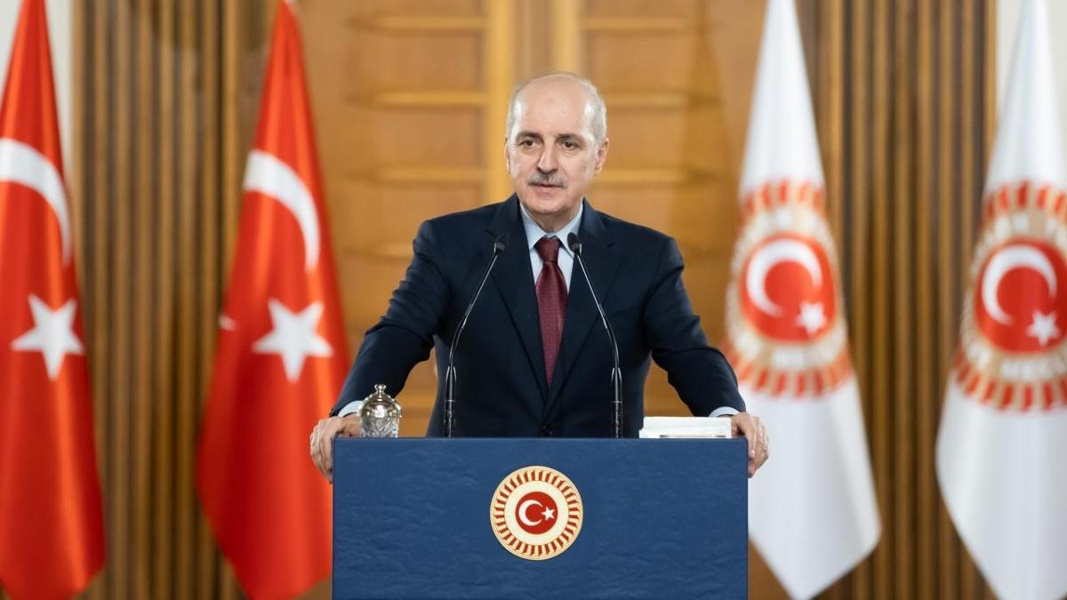 TBMM Bakan Kurtulmu: lk 4 madde tartmas lzumsuz