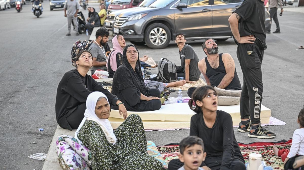 Lbnan'da 157 bin kii snma merkezlerine yerletirildi