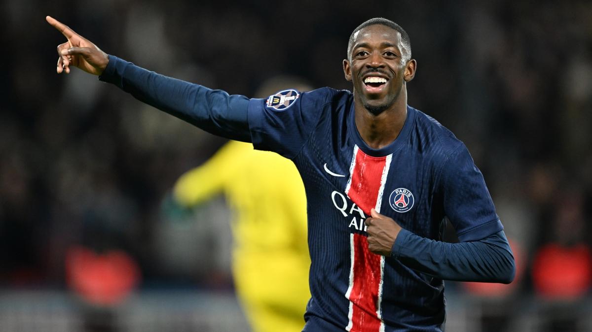 ampiyonlar Ligi ma ncesi PSG'de kriz! Dembele kadro d brakld