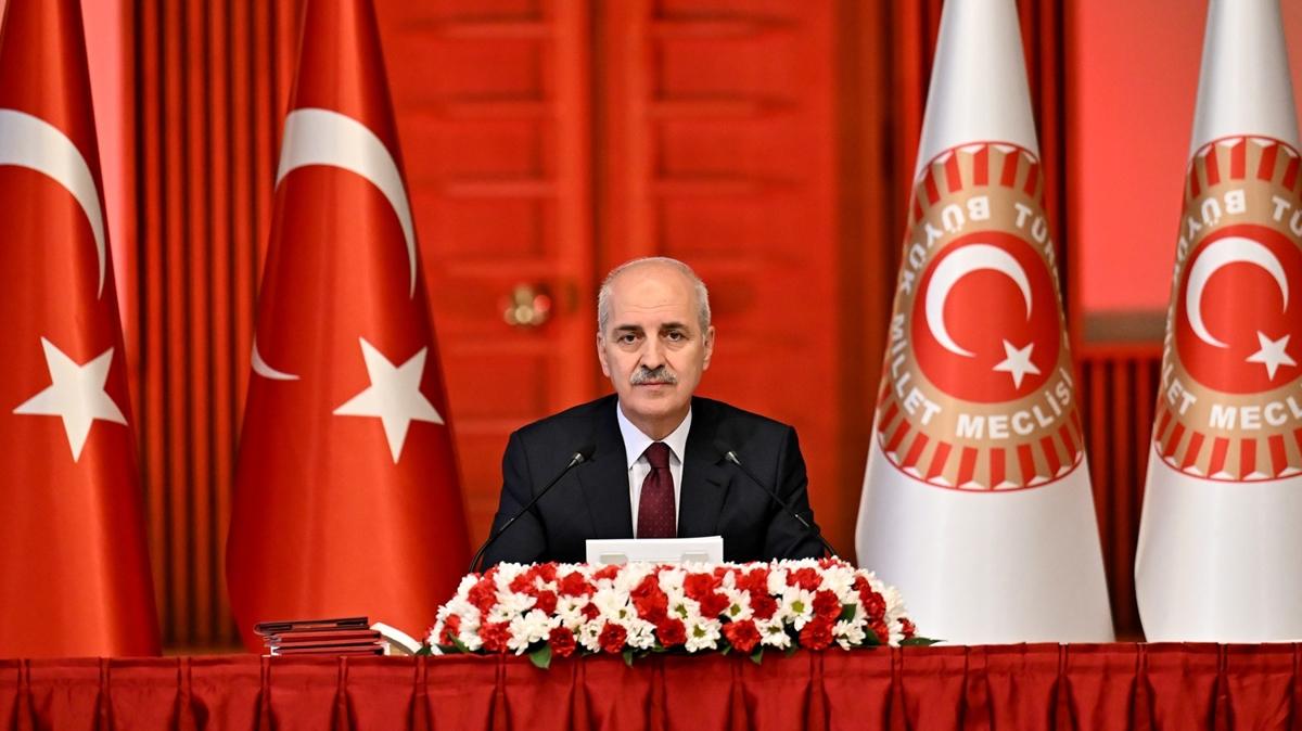 TBMM Bakan Kurtulmu: lk 4 madde tartmas lzumsuz