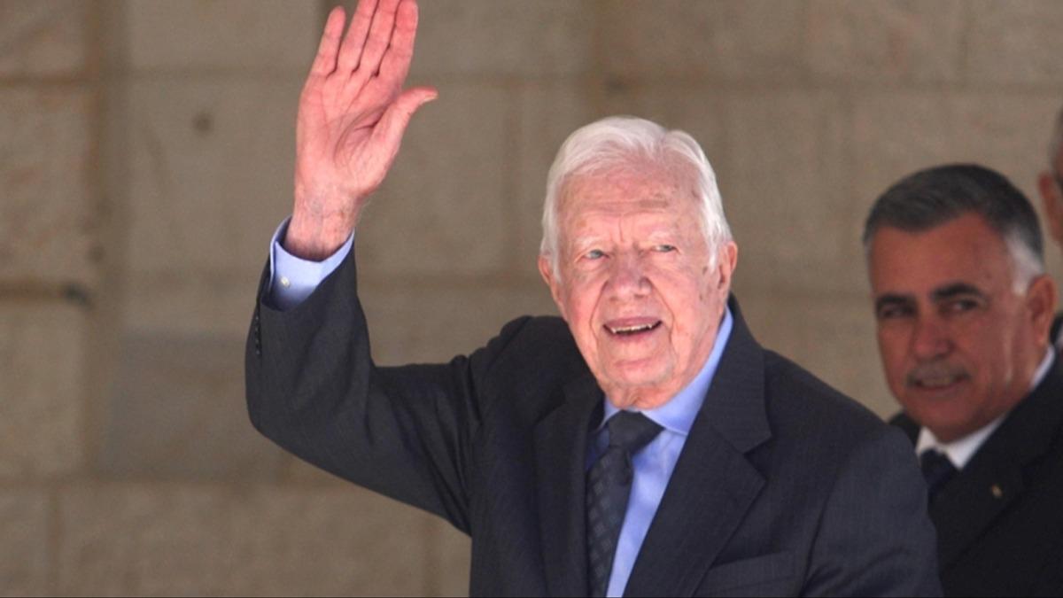 ABD eski Bakan Jimmy Carter lkede bir asrdr yaayan ilk bakan oldu