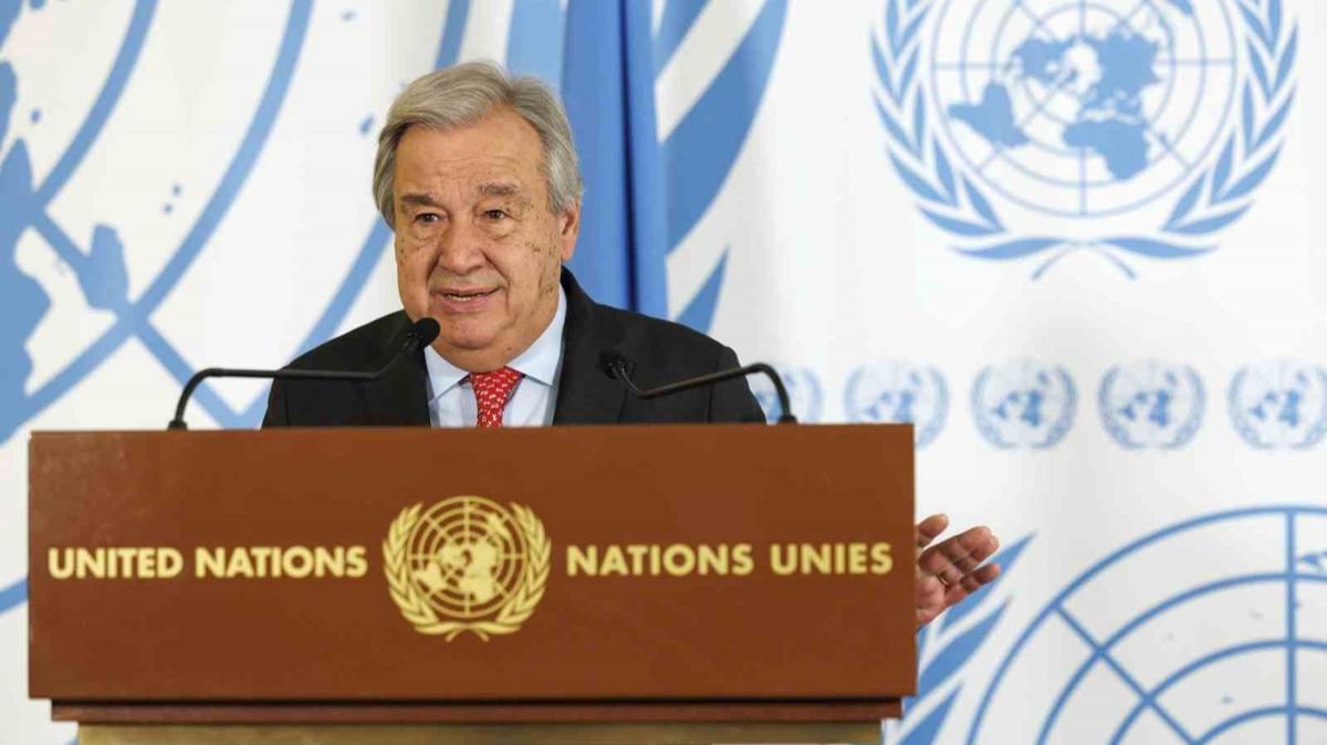 Guterres'ten ''cehenneme dnyor'' uyars