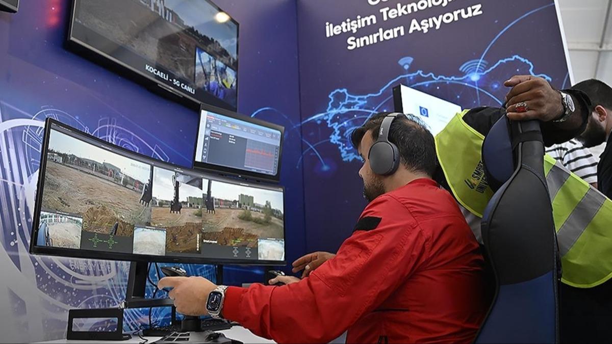 Turkcell'den TEKNOFEST'te canl 5G performans 