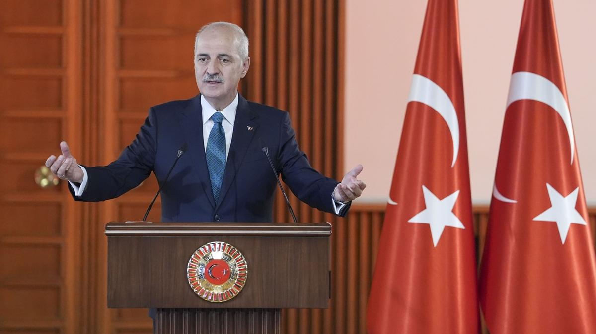 TBMM Bakan Kurtulmu: Meclis'te kapal oturum yaplabilir