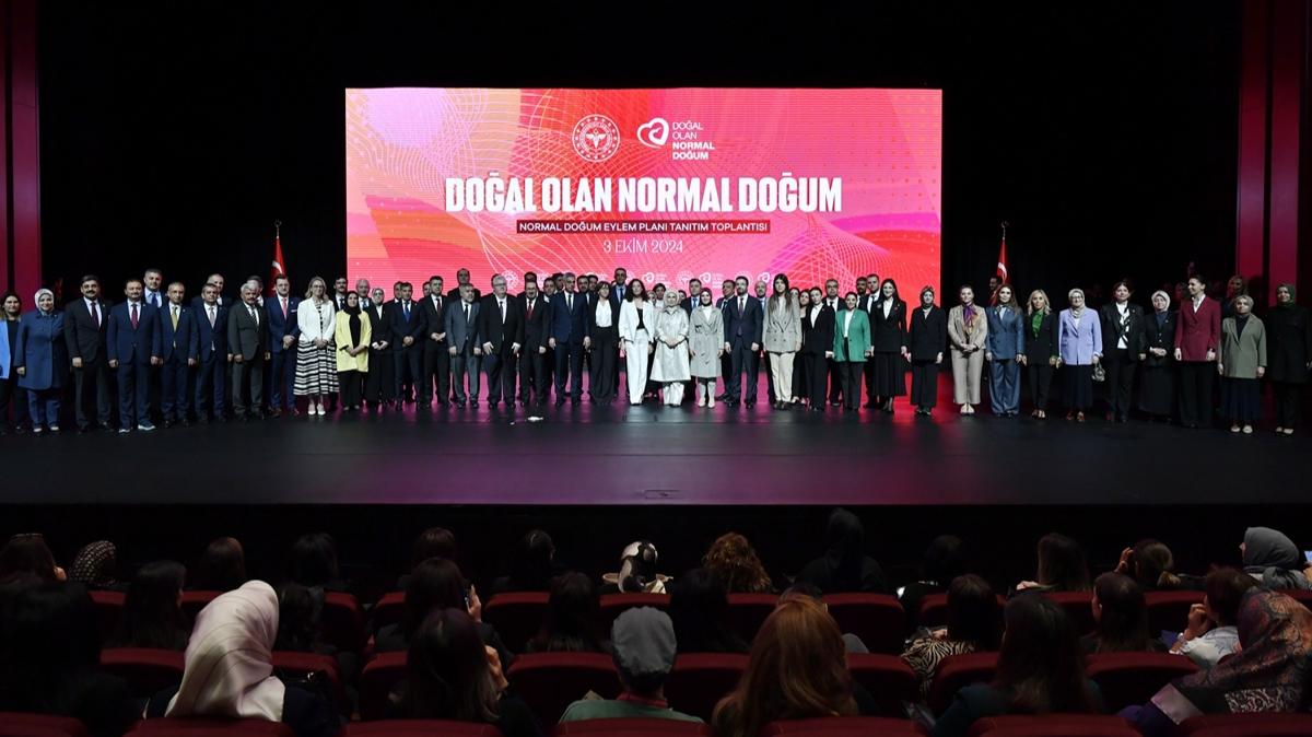 Emine Erdoan'dan ''Normal Doum Eylem Plan Tantm Program''na ilikin paylam