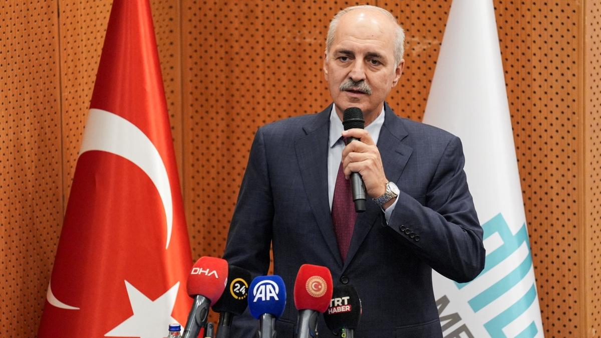 TBMM Bakan Kurtulmu: Topyekn bir paradigmann iflasnn neticesinde bu noktaya gelmitir