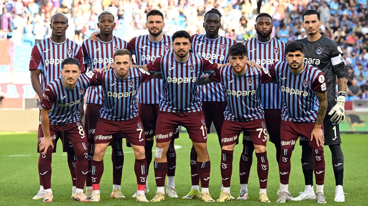 Trabzonspor, Hatayspor ma kamp kadrosunu duyurdu