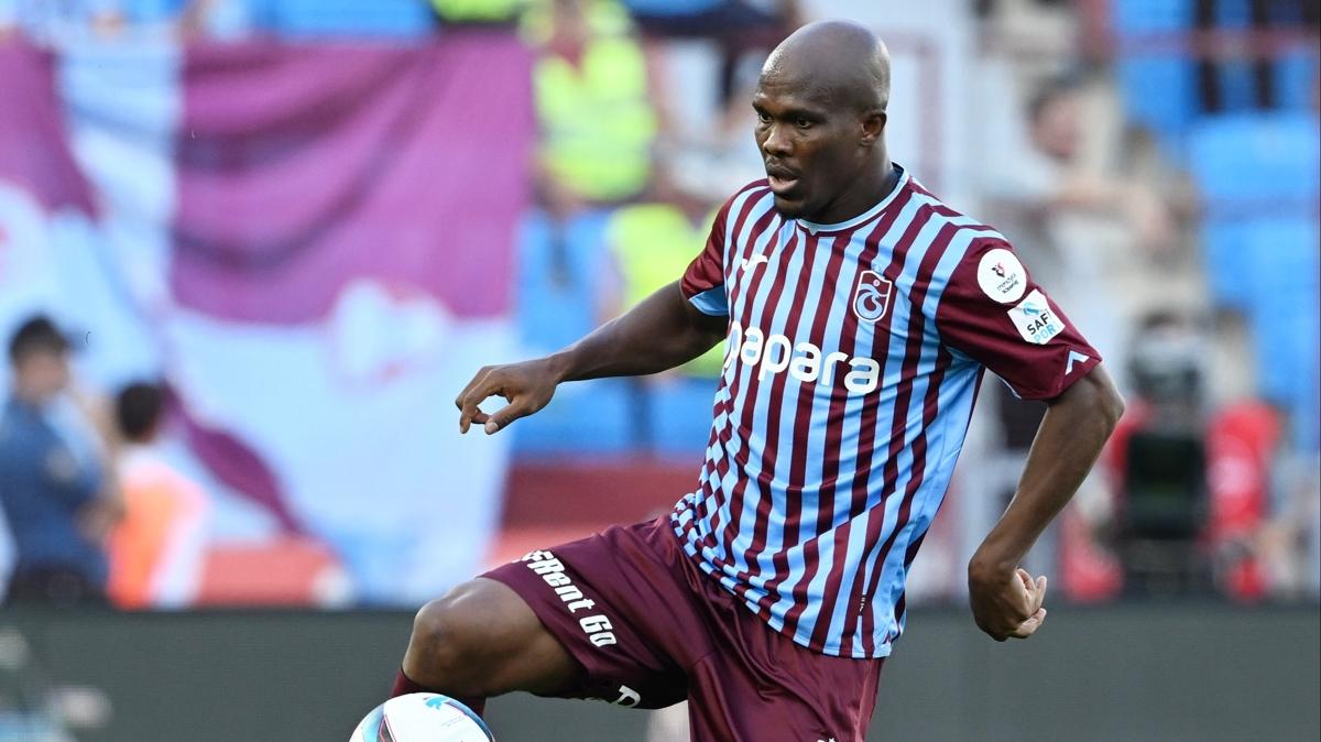 Trabzonspor'dan sakatlk aklamas! te Anthony Nwakaeme'nin son durumu