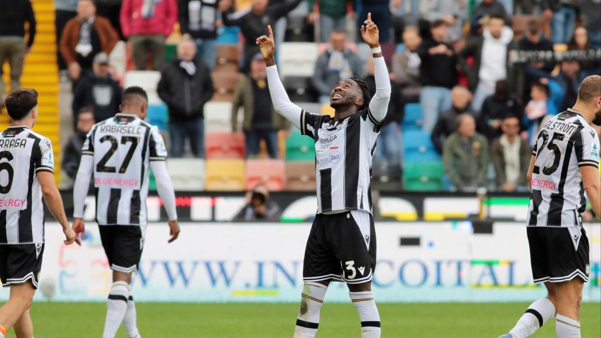 Udinese'ye tek gol yetti