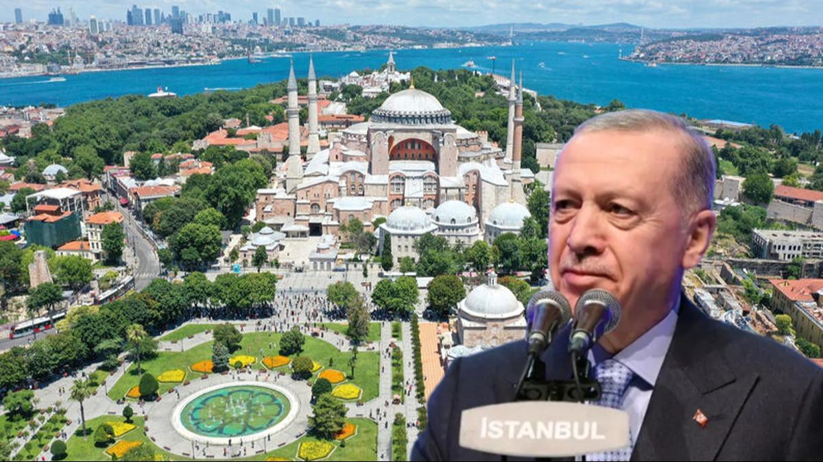 Bakan Erdoan'n stanbul mesaj:  stiklal savamzn kahramanlarn rahmetle anyorum