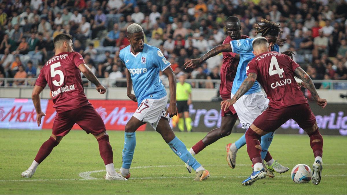 Frtna'nn ilesi bitmiyor! Trabzonspor beraberlie adeta abone oldu