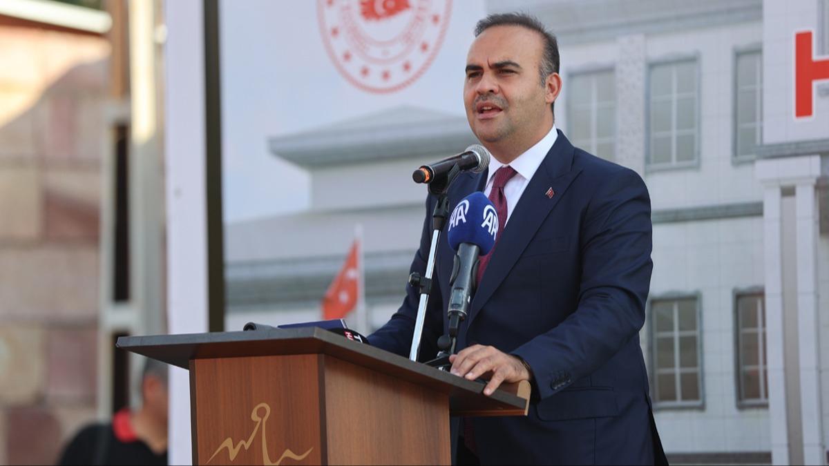 Bakan Kacr: Yksek teknoloji ve katma deer reten nc Trkiye'nin temellerini attk