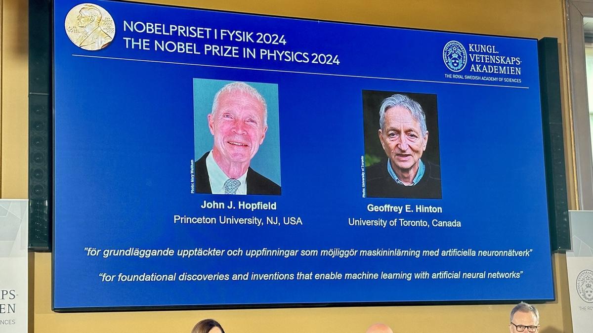 2024 Nobel Fizik dl sahiplerini buldu