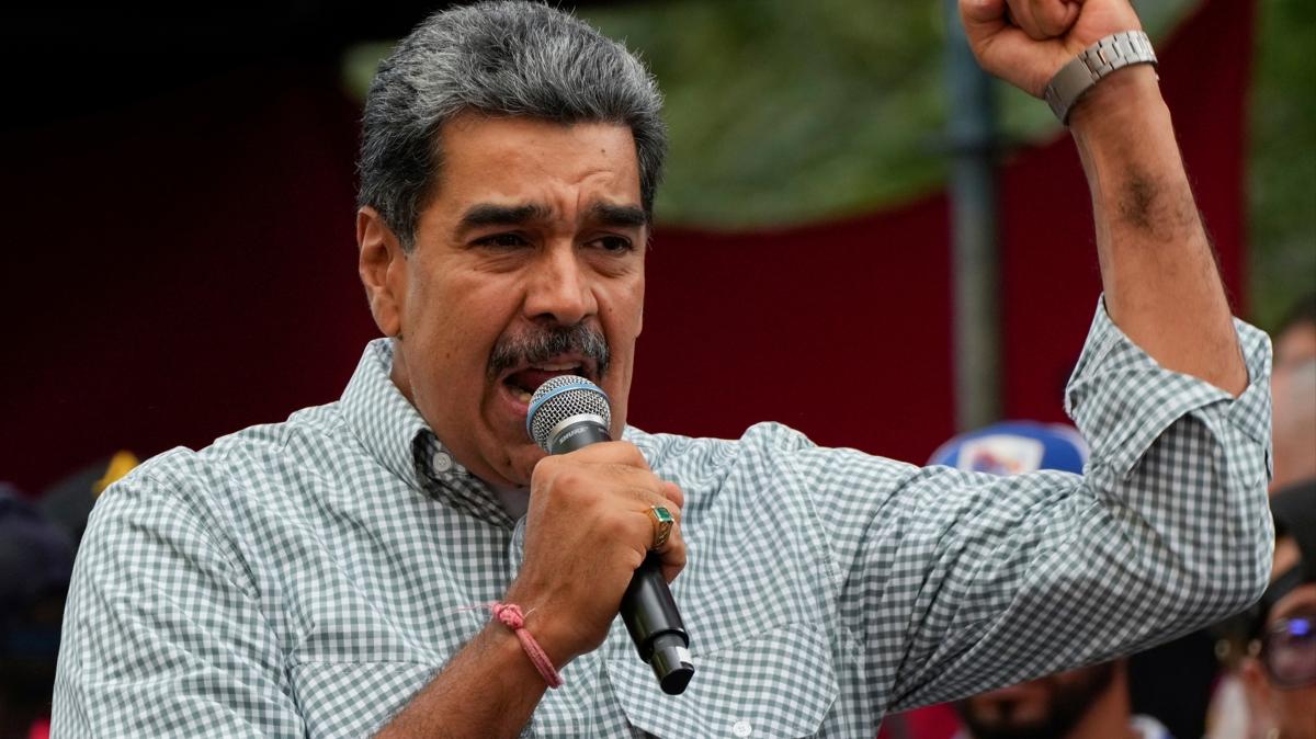 Maduro'dan 'Filistin' ars: Hakl davasnda onlar yalnz brakmayacaz