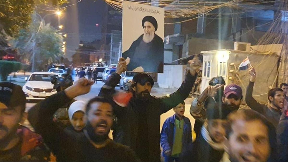 srail medyas ii dini merci Sistani'yi hedef listesinde gsterdi! Irak'tan sert tepki