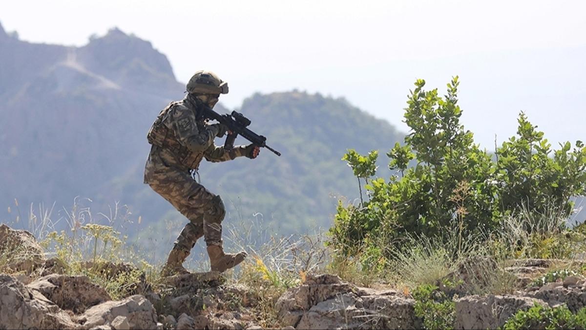 Frat Kalkan blgesinde 2 PKK/YPG'li terrist etkisiz hale getirildi