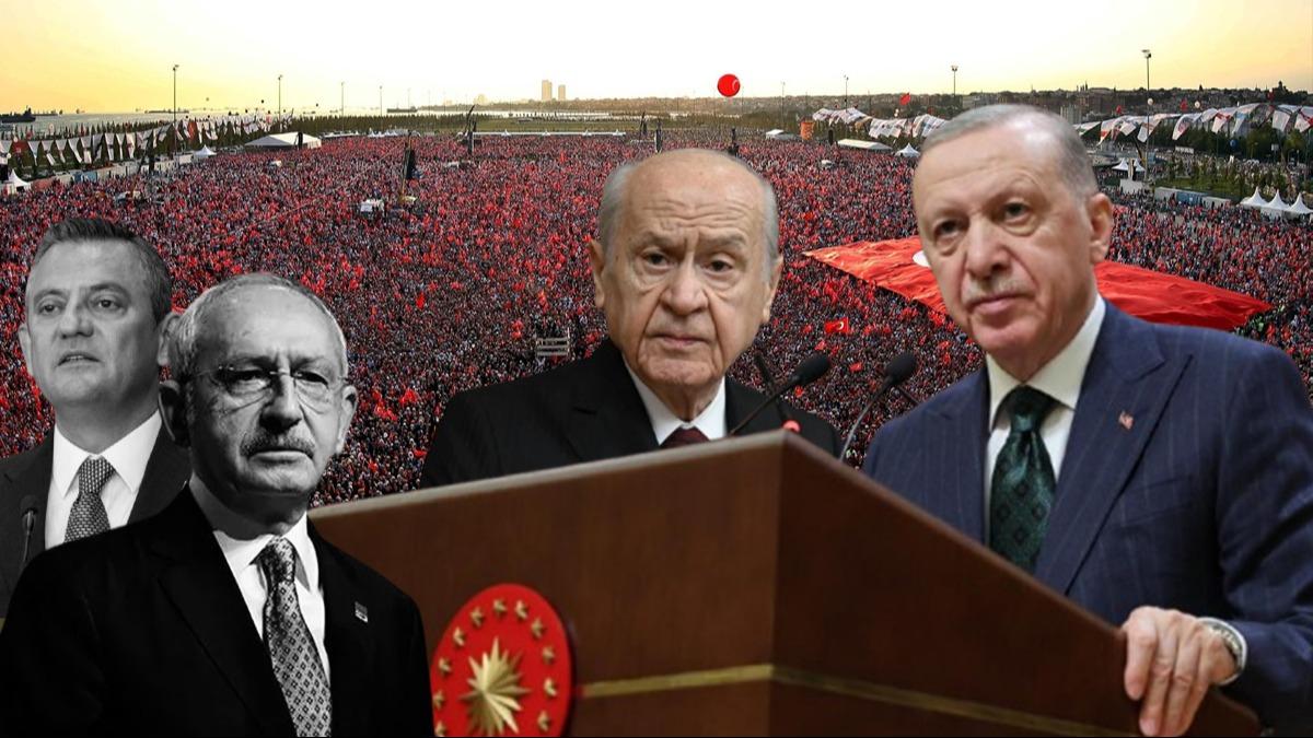 Bakan Erdoan ve MHP Lideri Baheli'nin Milli Birlik arsna CHP ve DEM  maymunu oynuyor
