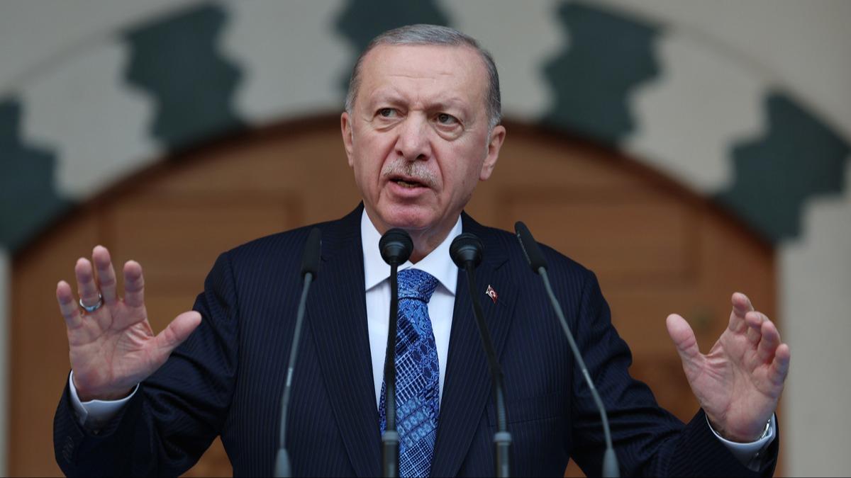 Cumhurbaşkanı Erdoğan: İsrail'in uyguladığı devlet terörünün karşısında durmak hepimiz için vicdani bir zorunluluktur